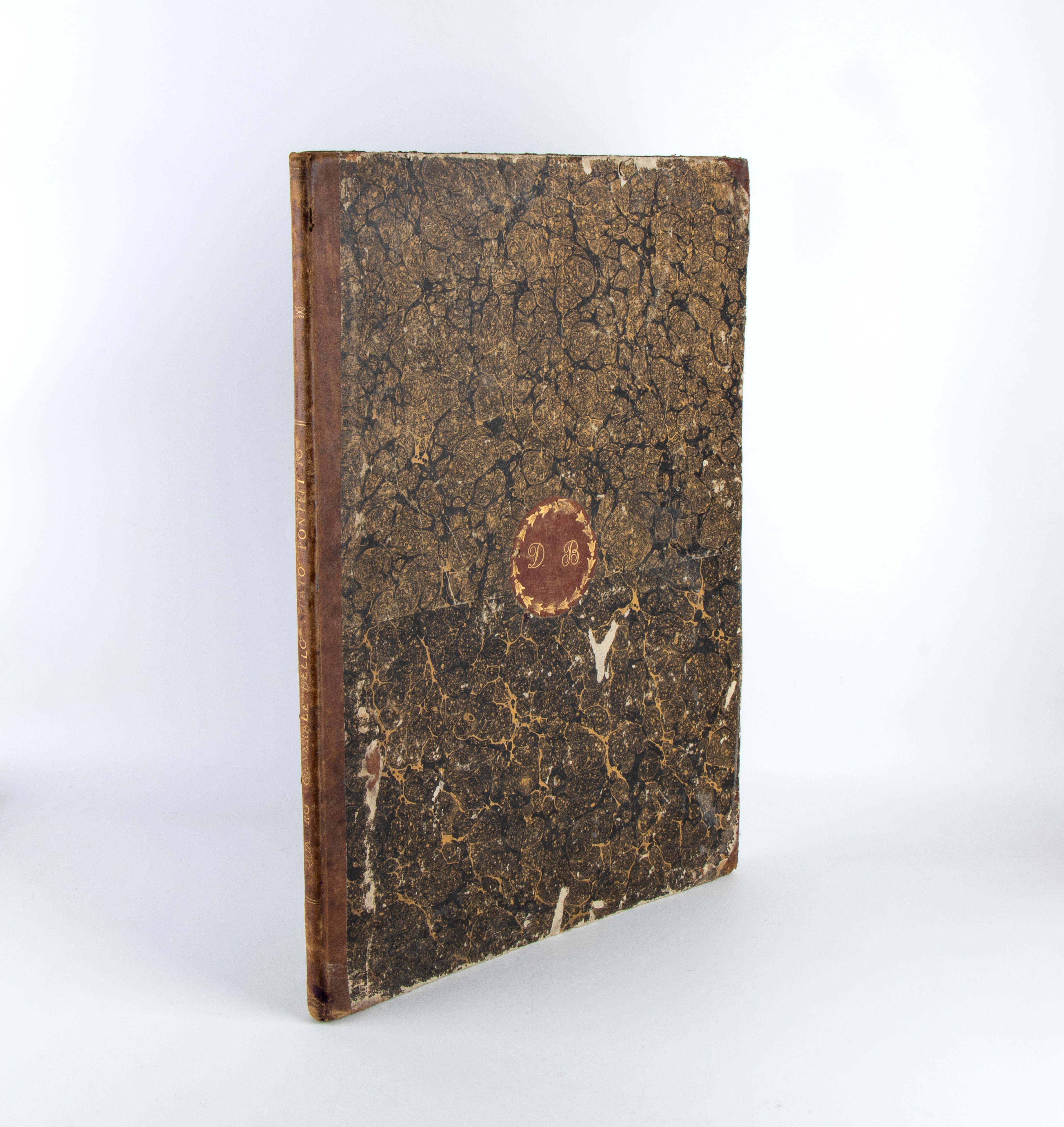 Prospetto del quadro generale dello Stato Pontificio annunciato dall’autore Luigi Antonio Senes T...