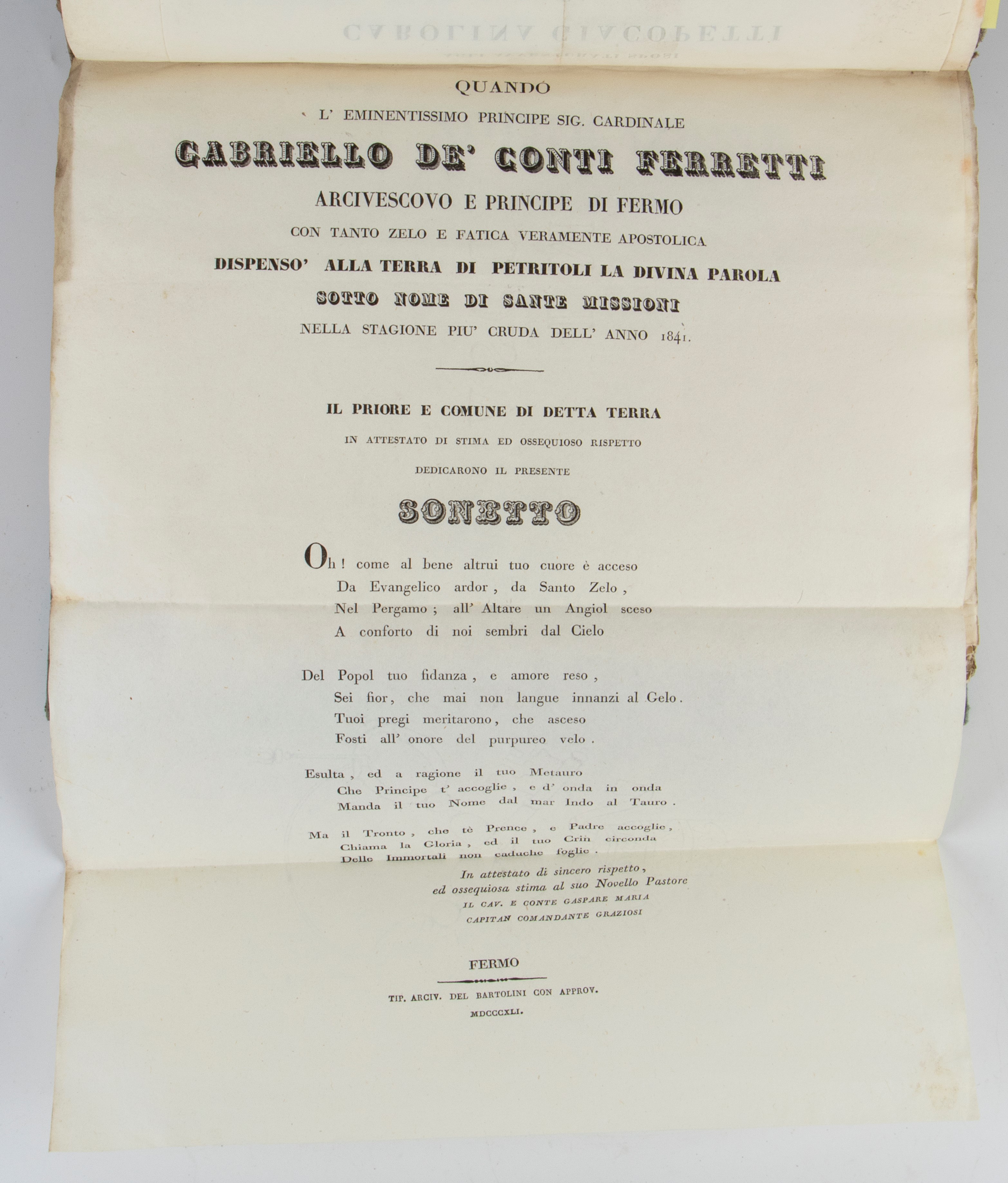 Complesso di oltre sessanta dissertazioni a stampa e manoscritte