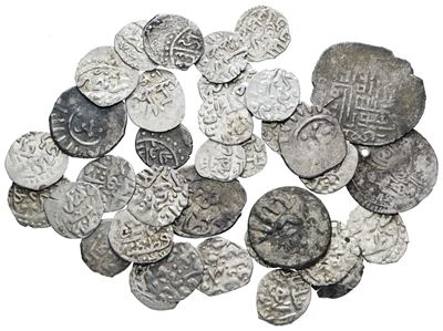 Mondo Islamico, Lotto di 35 Dirhem dell'Impero Ottomano, Conservazioni Varie