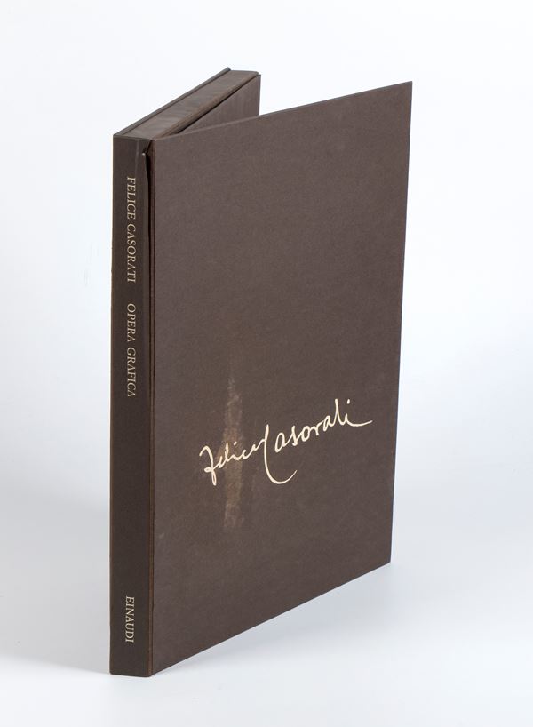 Felice Casorati, Opere grafiche 63 incisioni in fac-simile, a cura di Luigi Carluccio