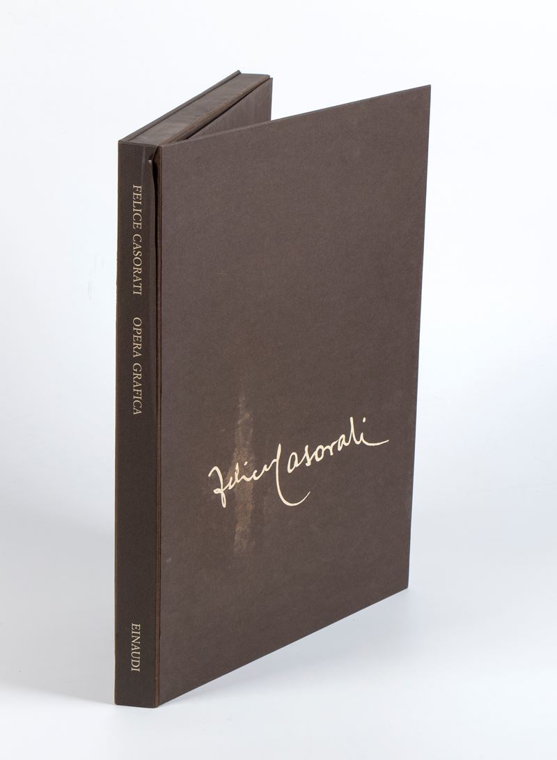 Felice Casorati, Opere grafiche 63 incisioni in fac-simile, a cura di Luigi Carluccio