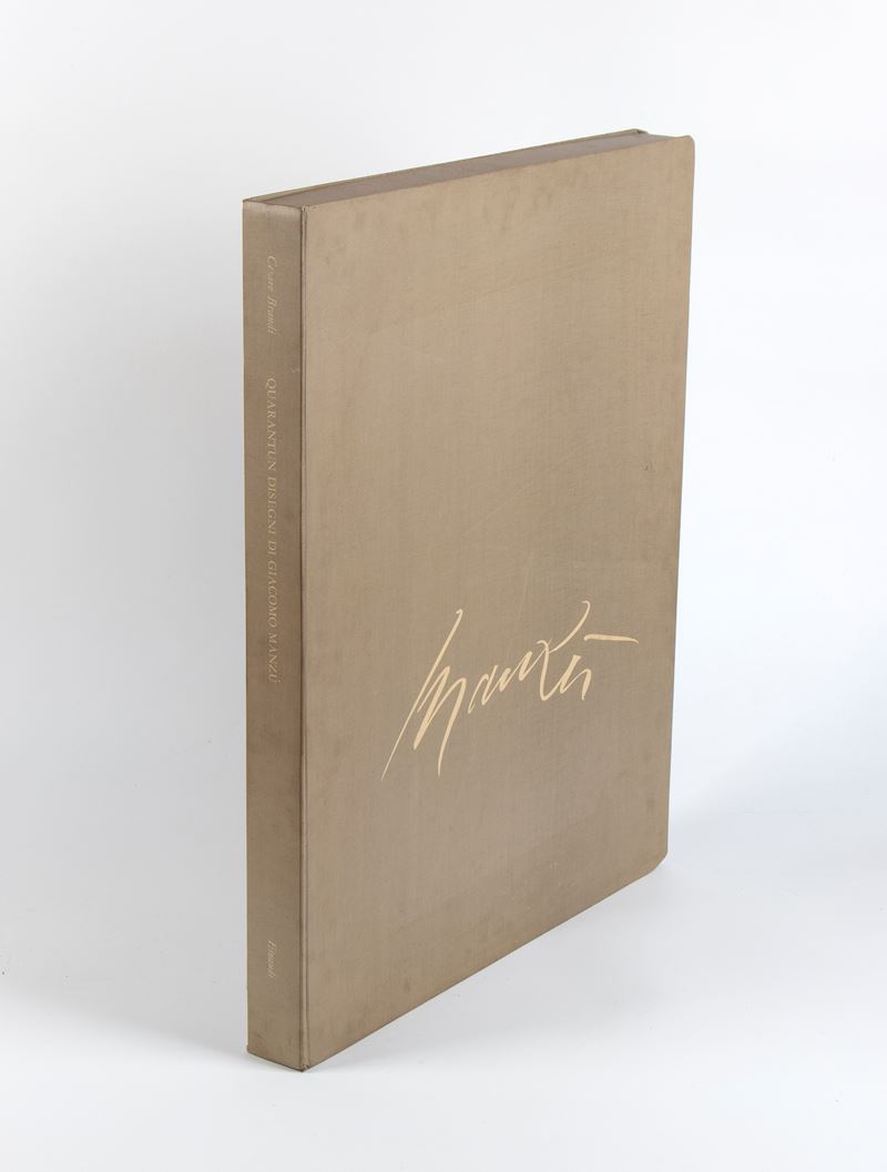 41 disegni di C. Manzù a cura di Cesare Brandi