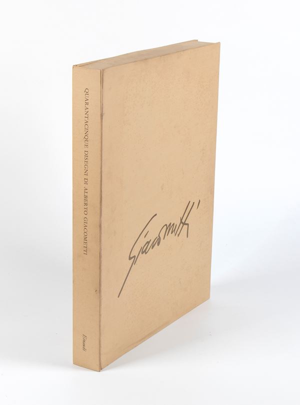 45 disegni di Alberto Giacometti, a cura di  Lamberto Vitali
