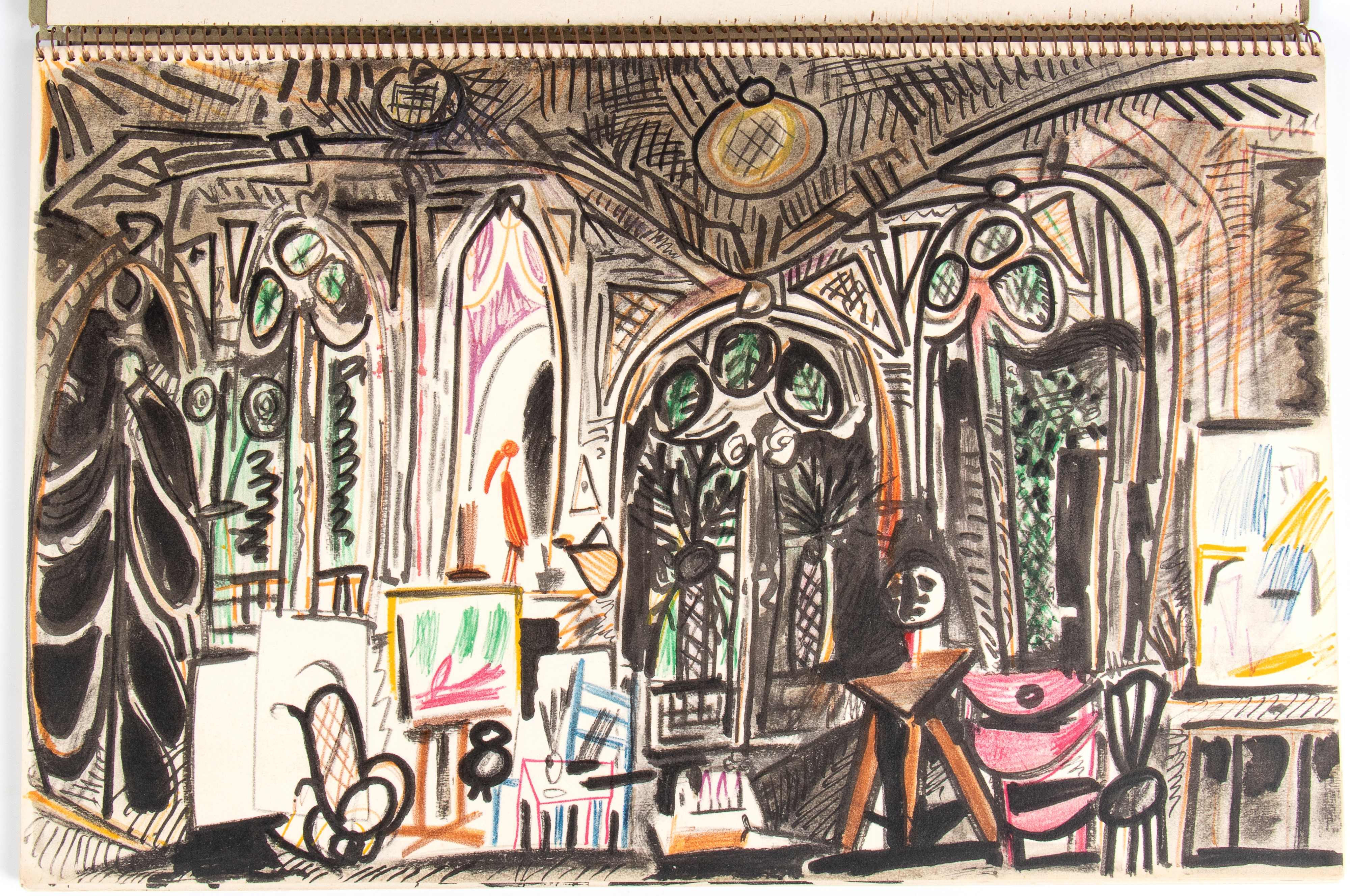 Pablo Picasso, Carnet de la Californie