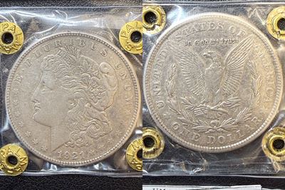 Usa. New Orleans. Dollaro 1921 Morgan. Ag (26,69 G; 38,02 MM). Bb/spl