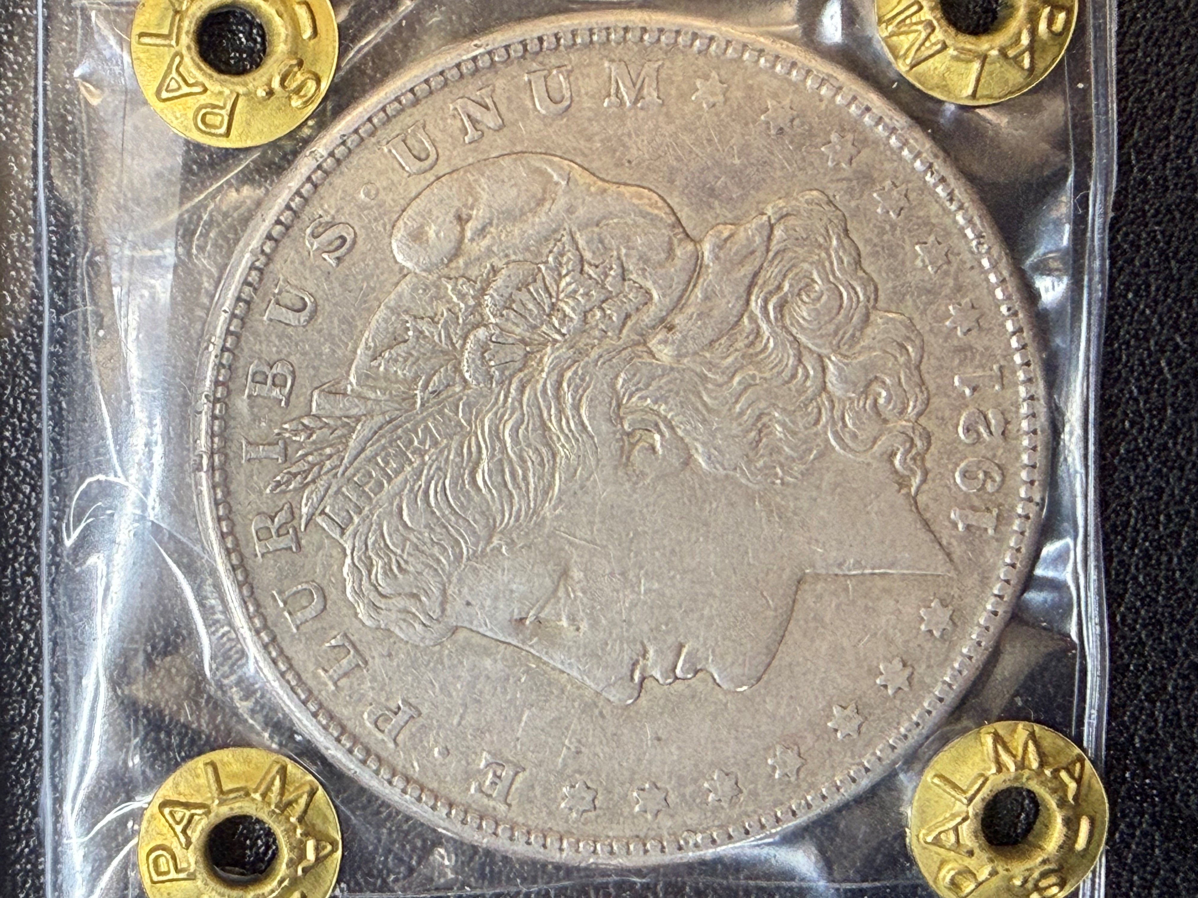 Usa. New Orleans. Dollaro 1921 Morgan. Ag (26,69 G; 38,02 MM). Bb/spl