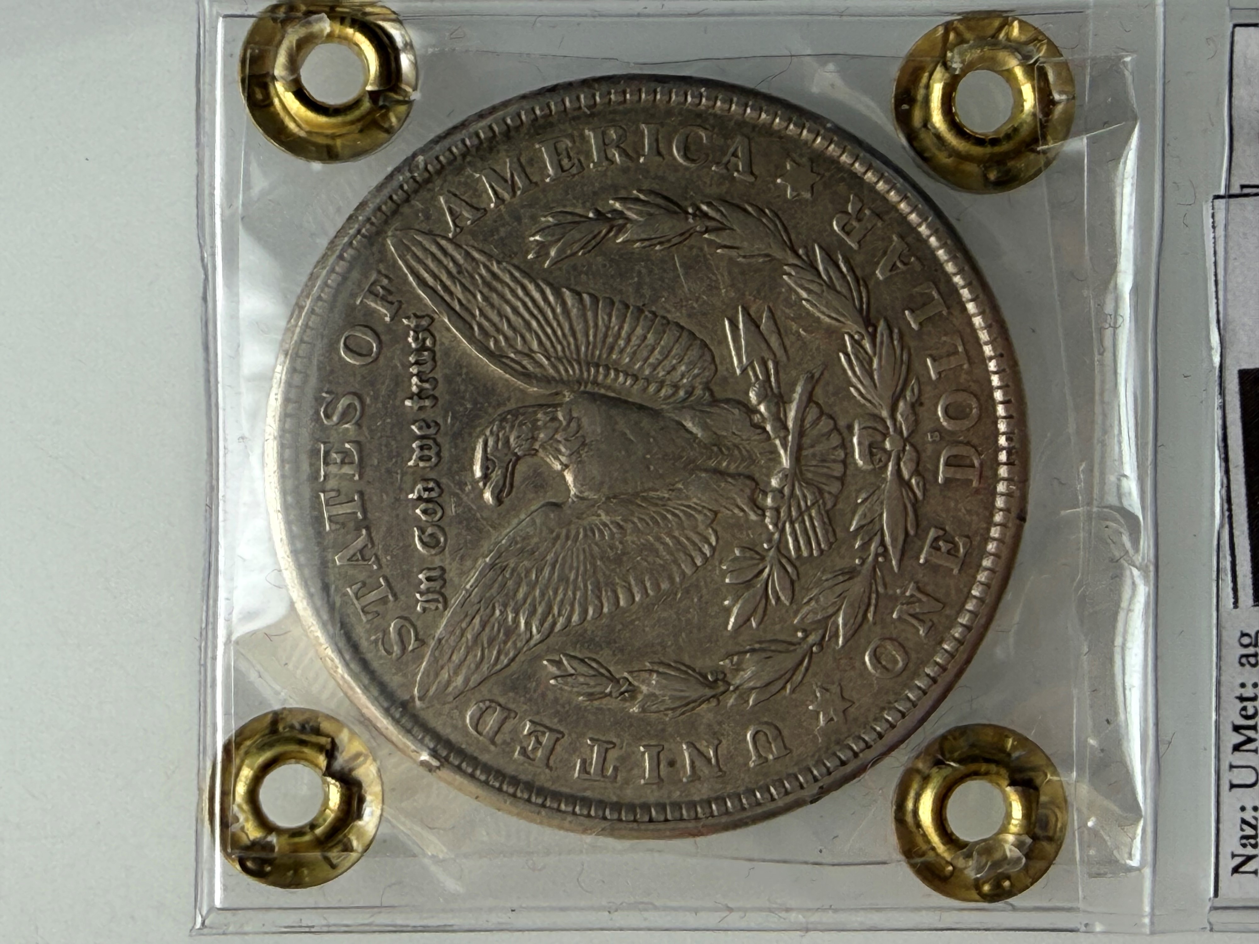 Usa. New Orleans. Dollaro 1921 Morgan. Ag (26,69 G; 38,02 MM). Bb/spl