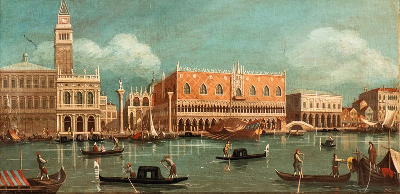 Veduta di Palazzo Ducale dal bacino di San Marco