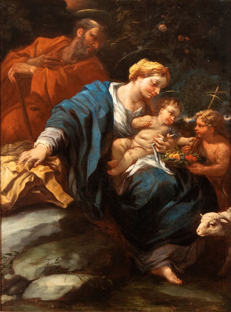 Sacra Famiglia con San Giovannino