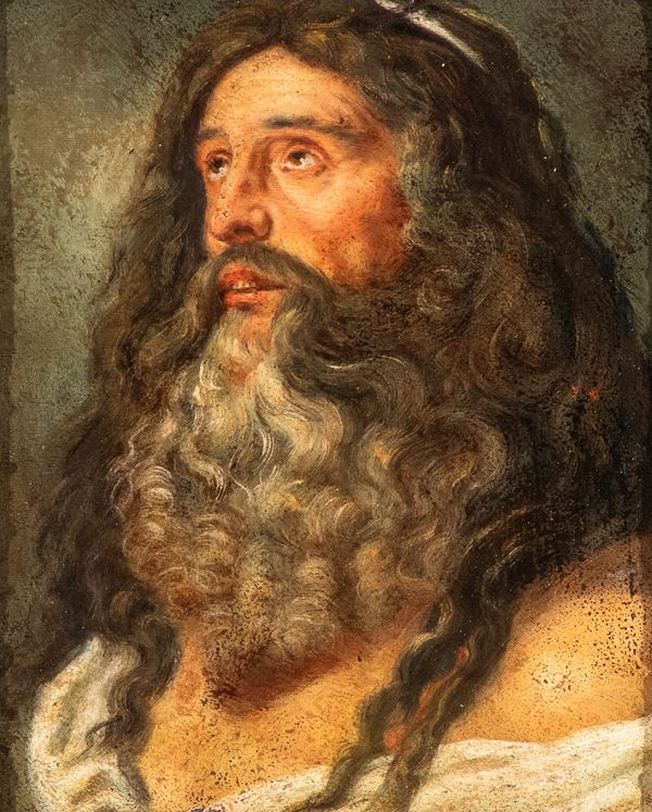 Peter Paul Rubens - Study for a bearded head