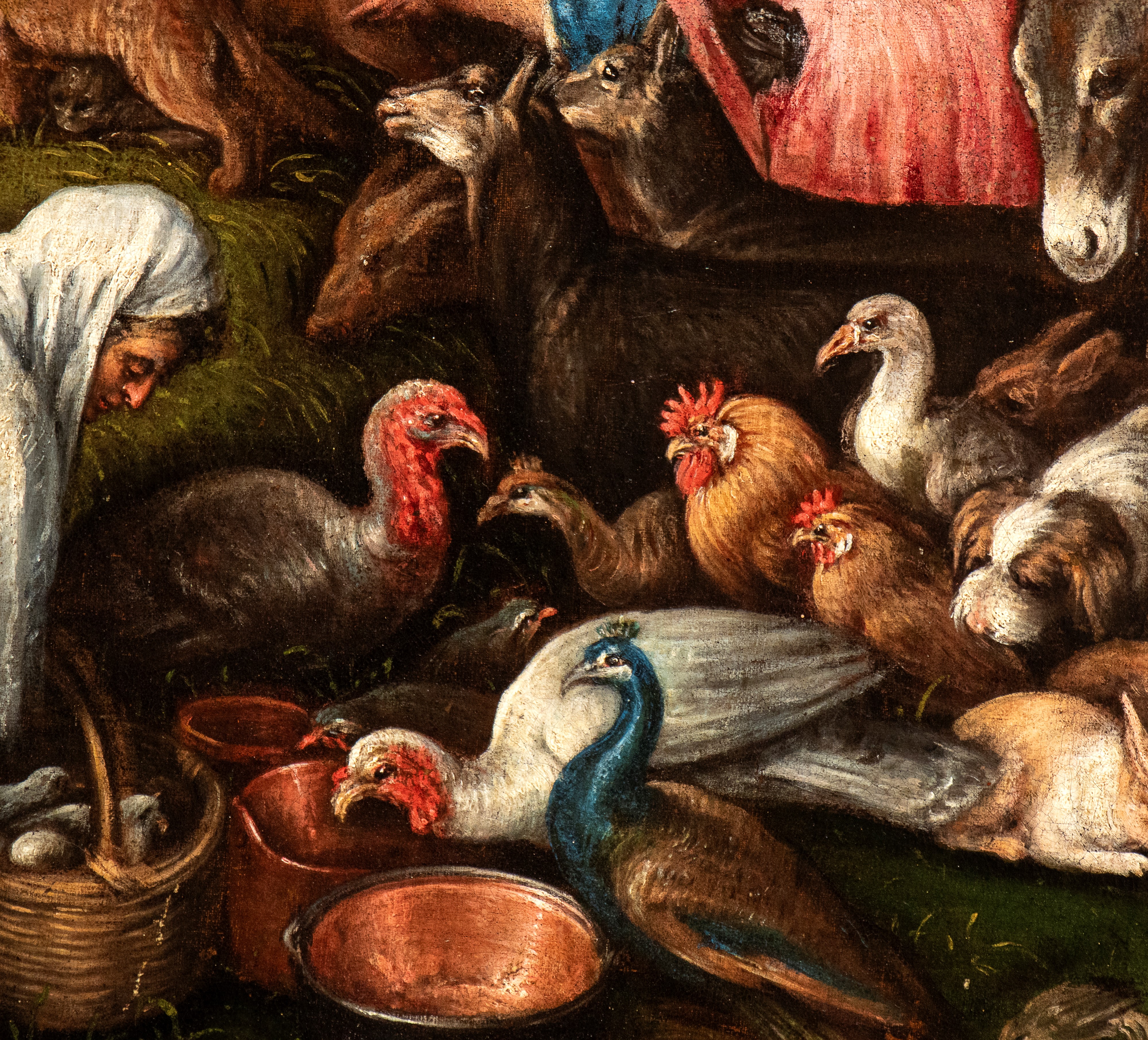 L'entrata delle coppie di animali nell'Arca di Noè