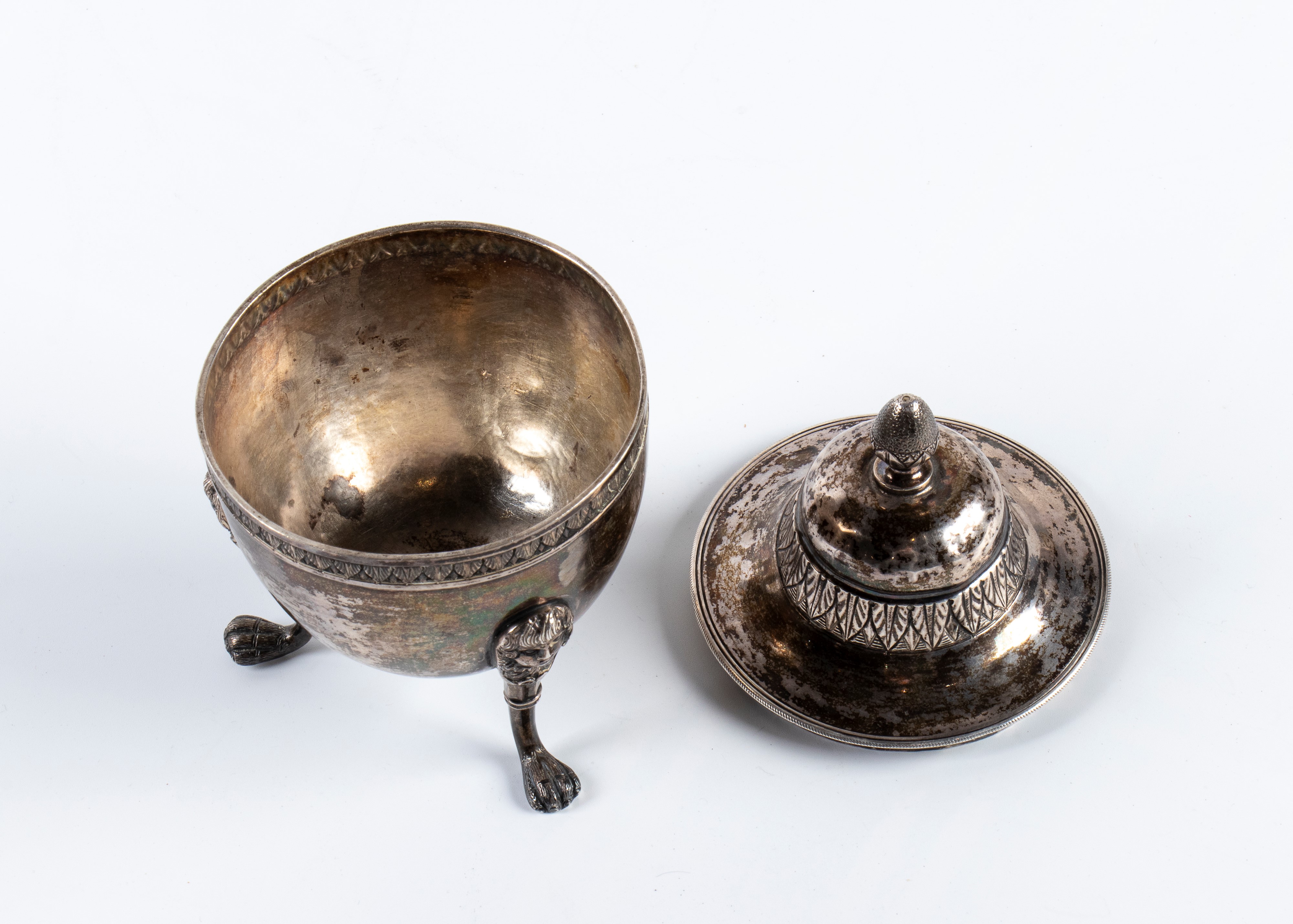 Zuccheriera italiana in argento