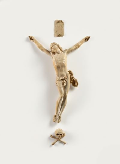 Corpus Christi in avorio, Francia, seconda metà del XVII secolo