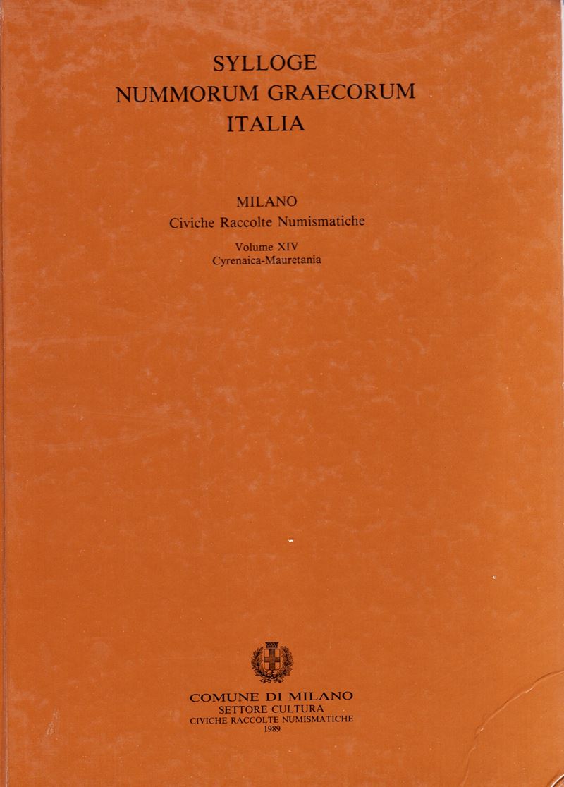 C.R.N., SYLLOGE NUMM. GRAECORUM. ITALIA. Vol. XIV: Cyrenaica - Mauritania, 1989