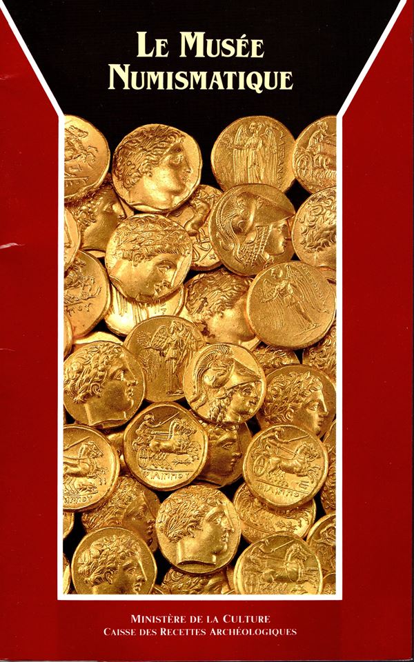 OECONOMIDES Mando - Le Musée Numismatique. Athenes, 1989. pp 31, con 46 illustrazioni a colori nel testo di monete greche e pesi monetali antichi. Brossura ed. ottimo stato.