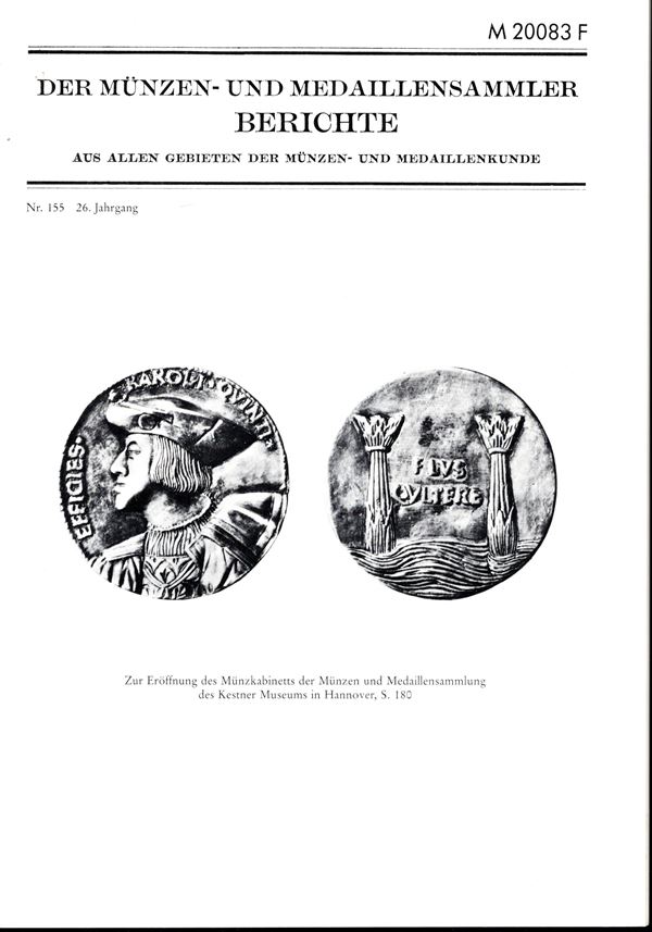 O'HARA Michel Denis. - The byzantine-papal silver hoard. Freiburg, 1987. pp 181 - 184, illustrazioni nel testo. brossura editoriale, ottimo stato, raro.