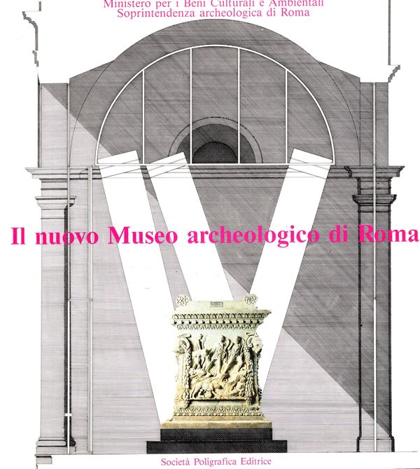 AA.-VV.- Il nuovo Museo archeologico di Roma.  Roma, 1989. pp 47, tavole e illustrazioni nel testo a colori e b\n. rilegatura editoriale, ottimo stato.