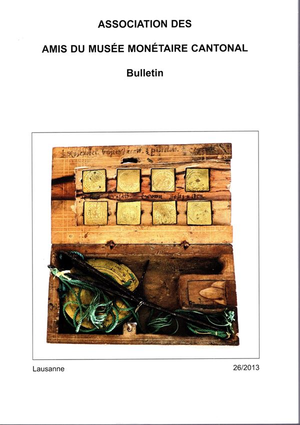 CONSIGLIO Nicolas - la monnayage lagide entre tradition et dynamisme? Essai numismatique a propos de quelques series liees a Cleopatre I,II et III. Lausanne, 2013. pp 4 - 18, illustrazioni nel testo. rilegatura editoriale, ottimo stato. fascicolo completo con altri contributi numismatici riguardanti i pesi monetali francesi, monetazione celtica, ecc. con ill. nel testo.