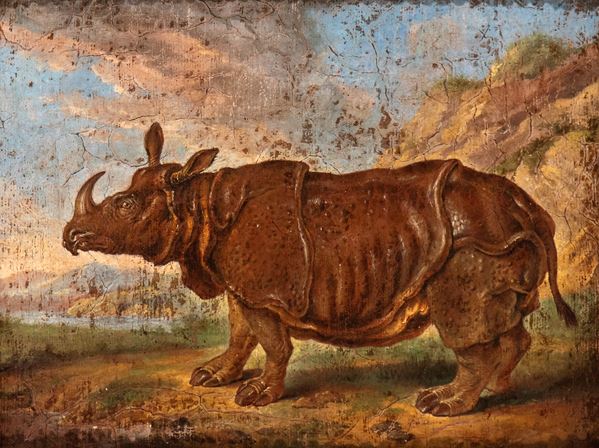 Jean Baptiste Oudry - Clara the rhinoceros 