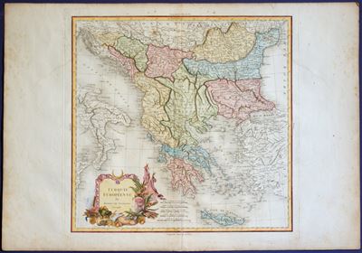 Mappa della Turchia Europea