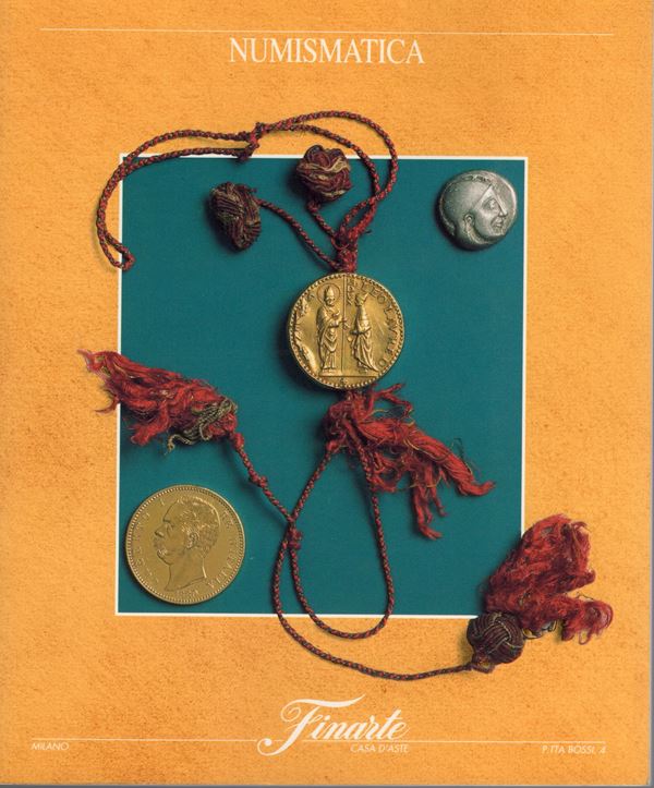 FINARTE.- Asta 826. Milano, 14 - Maggio, 1992. Collezione di altomedievali delle tre Venezie. Importanti rarità del Regno. Pp. 54, nn. 720, tavv. 50 +ill. nel testo. ril ed ottimo stato, lista prezzi Agg. importante vendita.