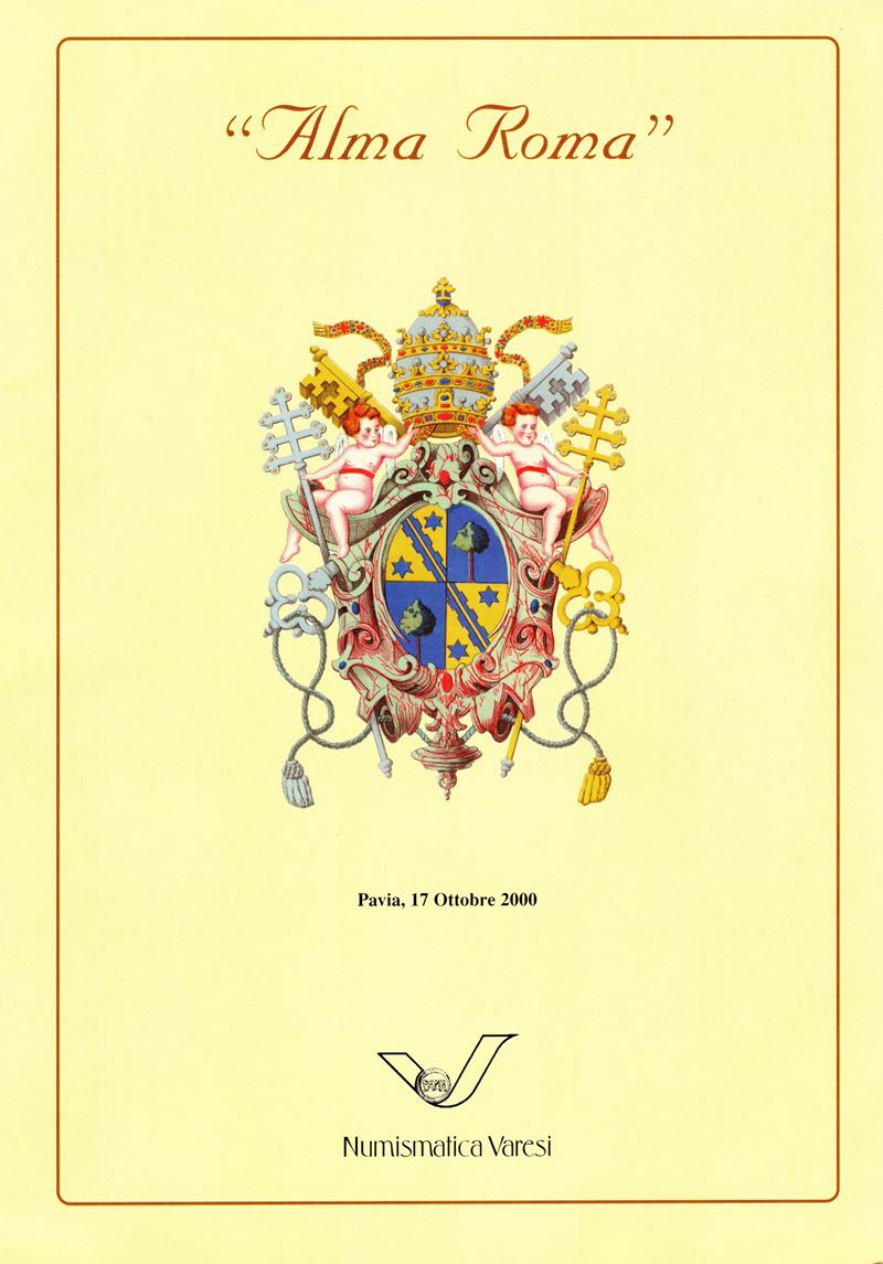 Varesi, Alma Roma - Monete Papali, Pavia, 17 Ottobre 2000