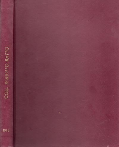 RATTO R., Catalogo di una grande collezione di monete italiane, Milano, 21 aprile 1914
