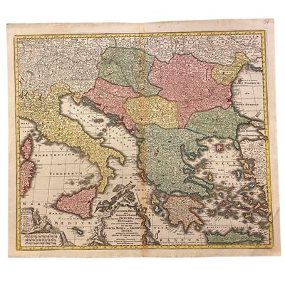 Theatrum belli sive novissima tabula qua maxima pars Danubii et præsertim Hungaria