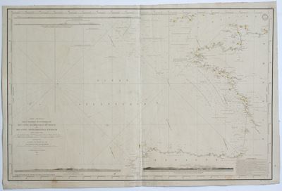 Carte générale des sondes d'alterrage des côtes occidentales de France et des côtes septentrional...