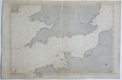 Carte de la Manche publiée par ordre de l'Empereur, litografia