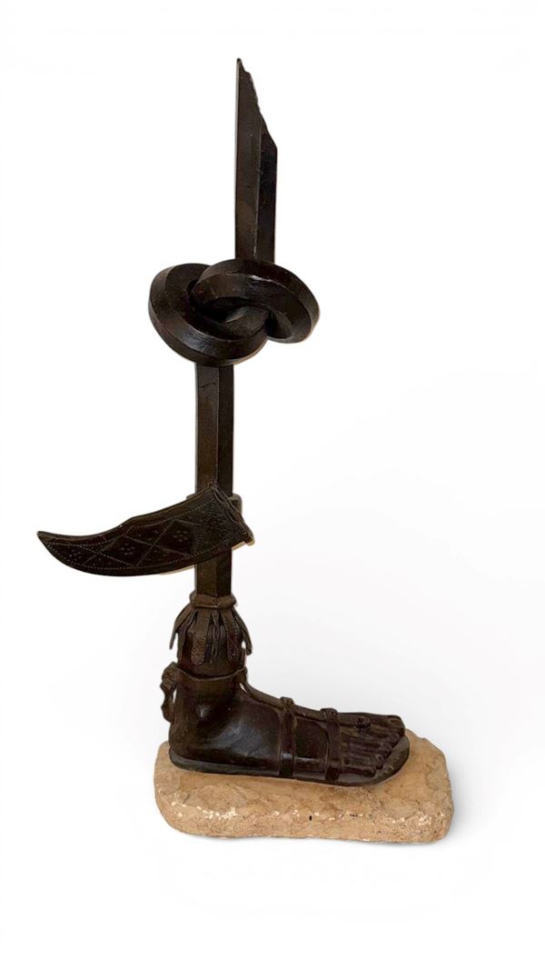 Scultura in ferro battuto 