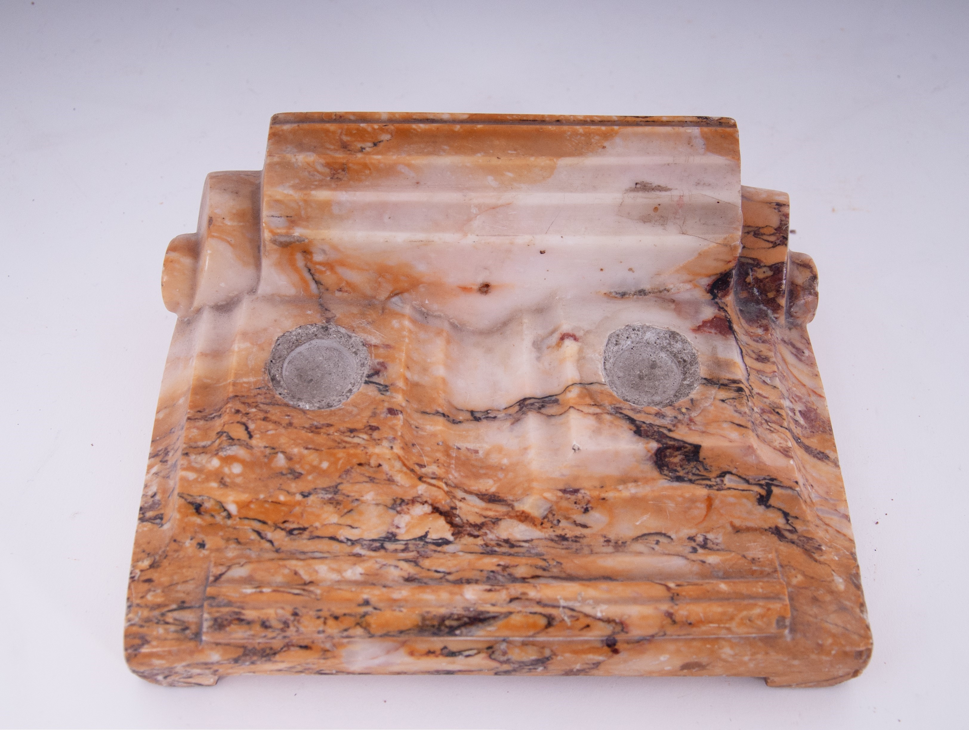 Calamaio in marmo giallo Siena