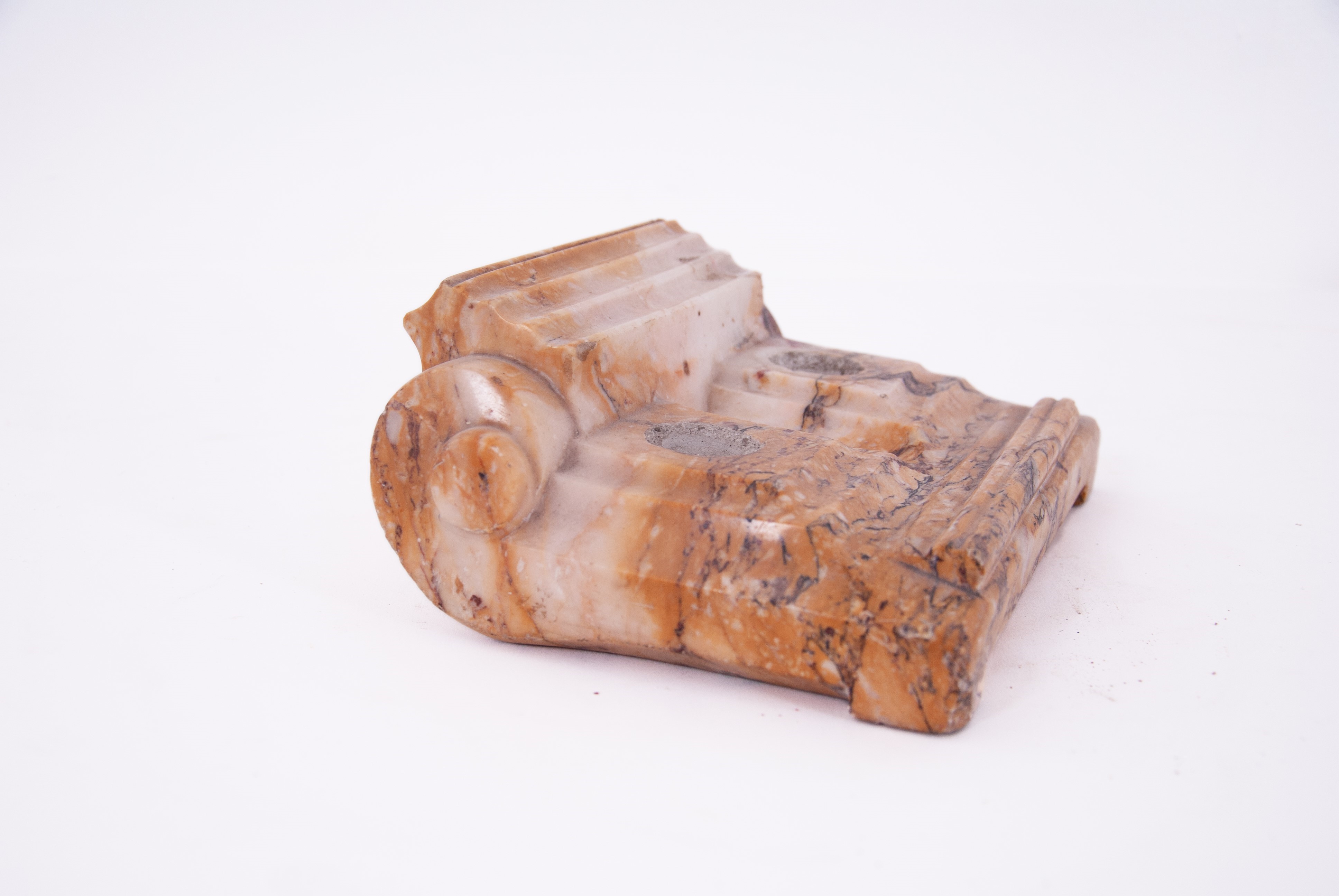 Calamaio in marmo giallo Siena