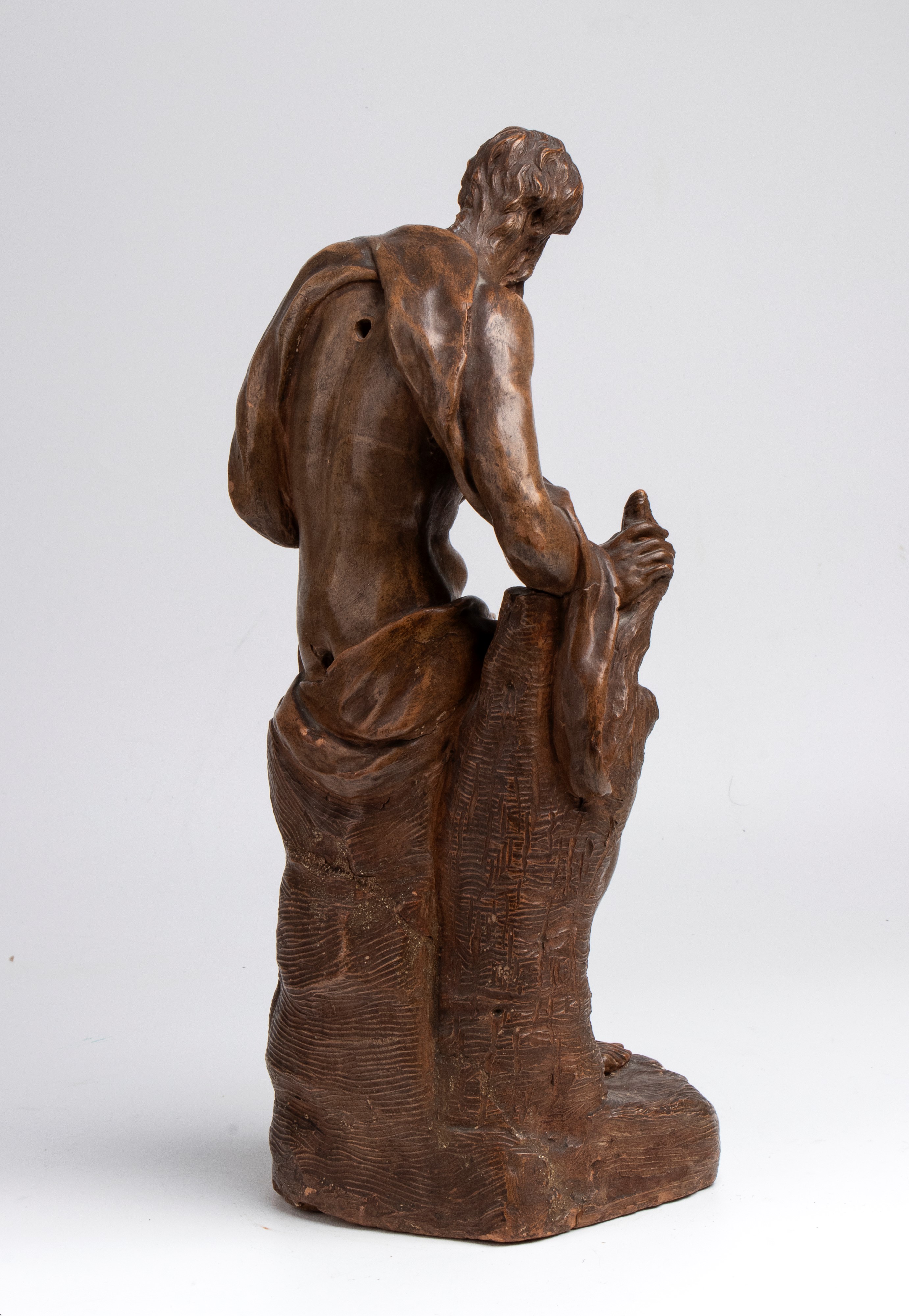 San Girolamo penitente in terracotta