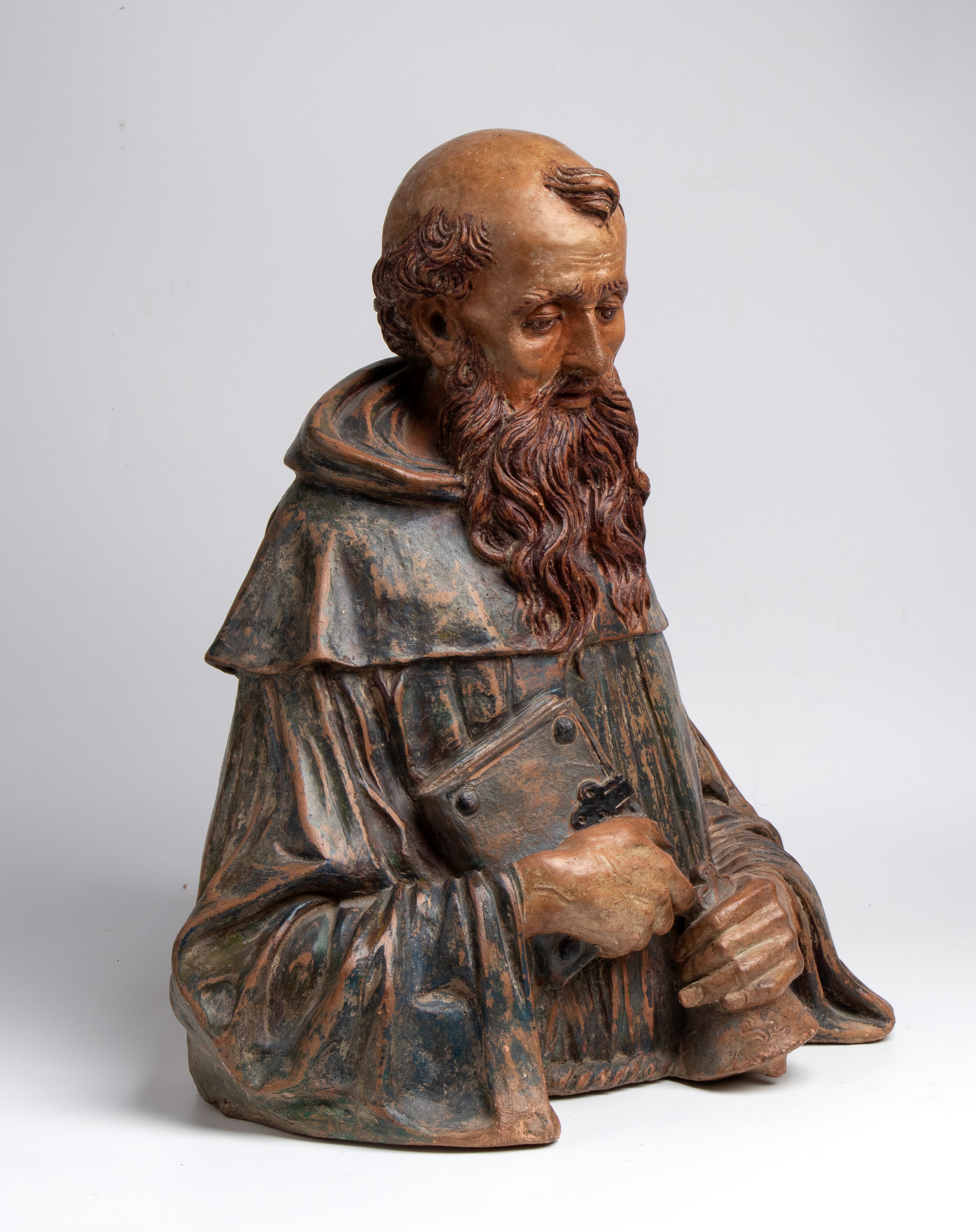 Francesco di Giorgio Martini - Busto di Sant'Antonio Abate in terracotta