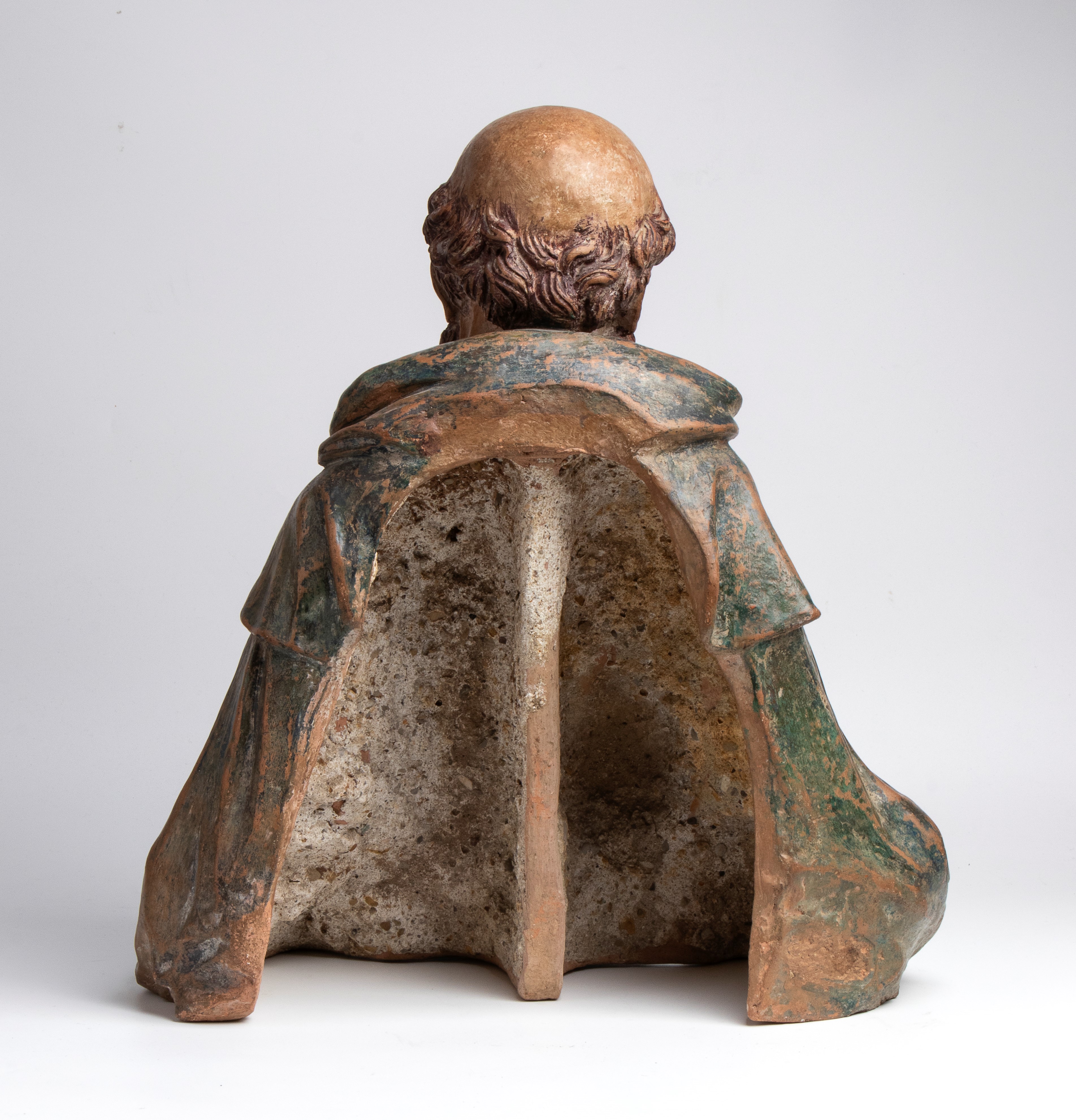 Francesco di Giorgio Martini - Busto di Sant'Antonio Abate in terracotta
