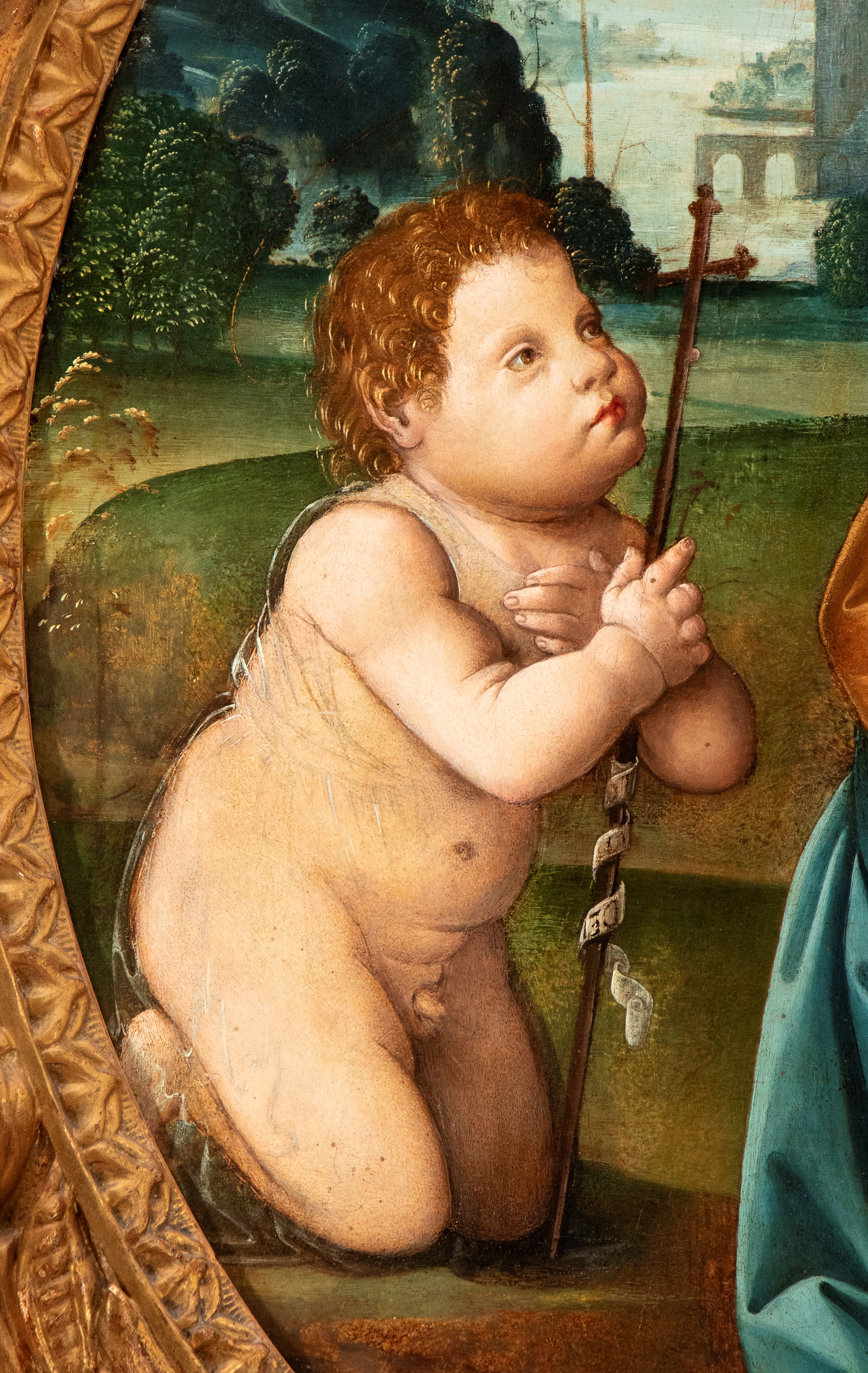 Madonna con il Bambino, San Giovannino e l'arcangelo Gabriele