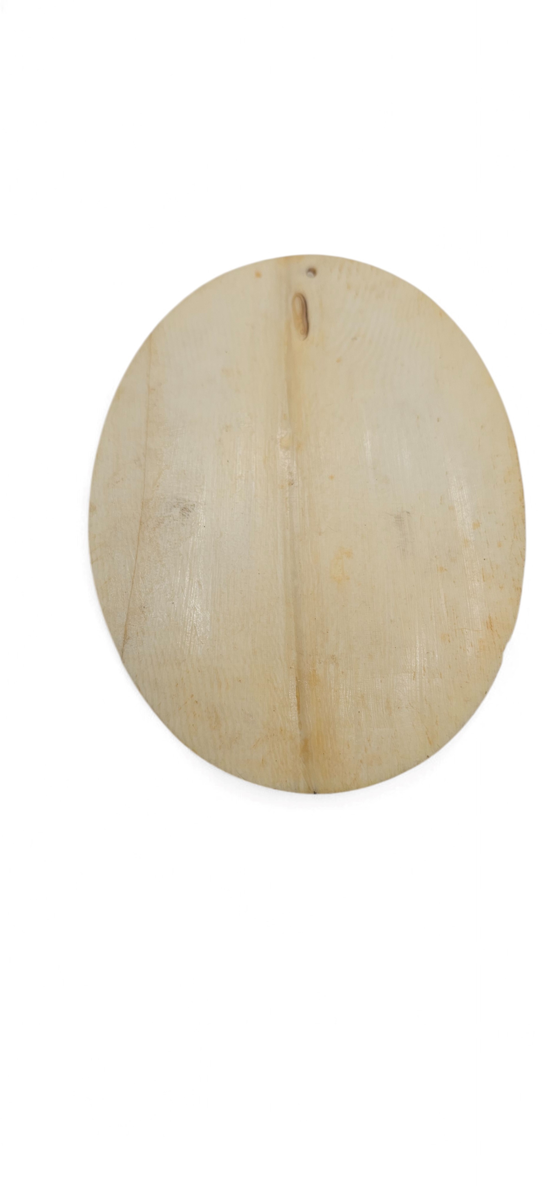 Placchetta in avorio con busto maschile entro cornice in ebano, Italia fine XVII – inizio XVIII