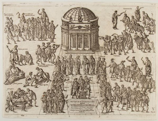 Etienne Dupérac - Antiquorum Sacrificandi ritus...