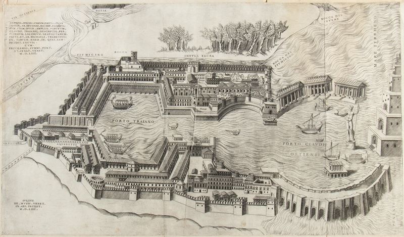 Porto di Ostia, da Pirro Ligorio