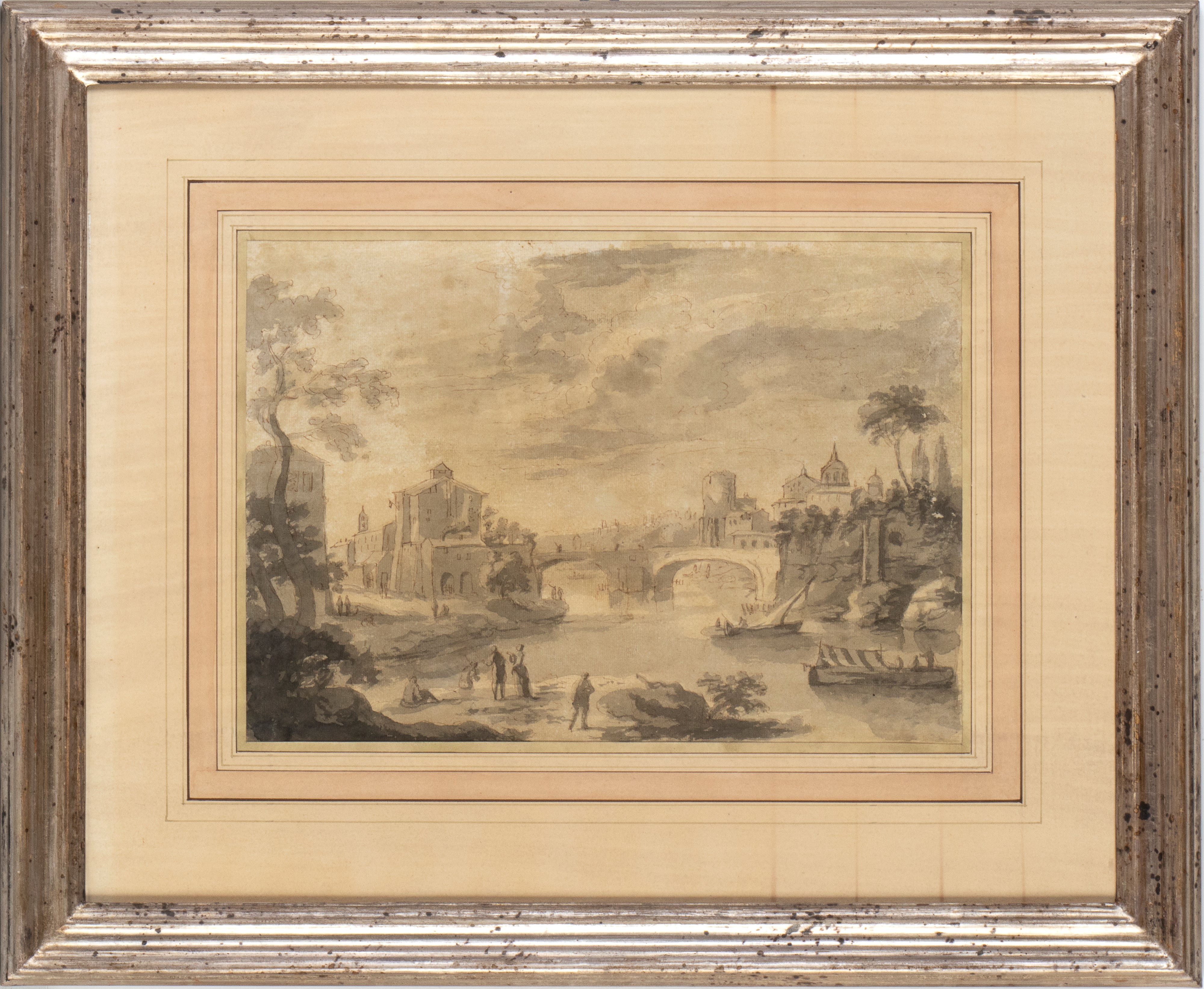 Veduta dell'Isola Tiberina a Roma