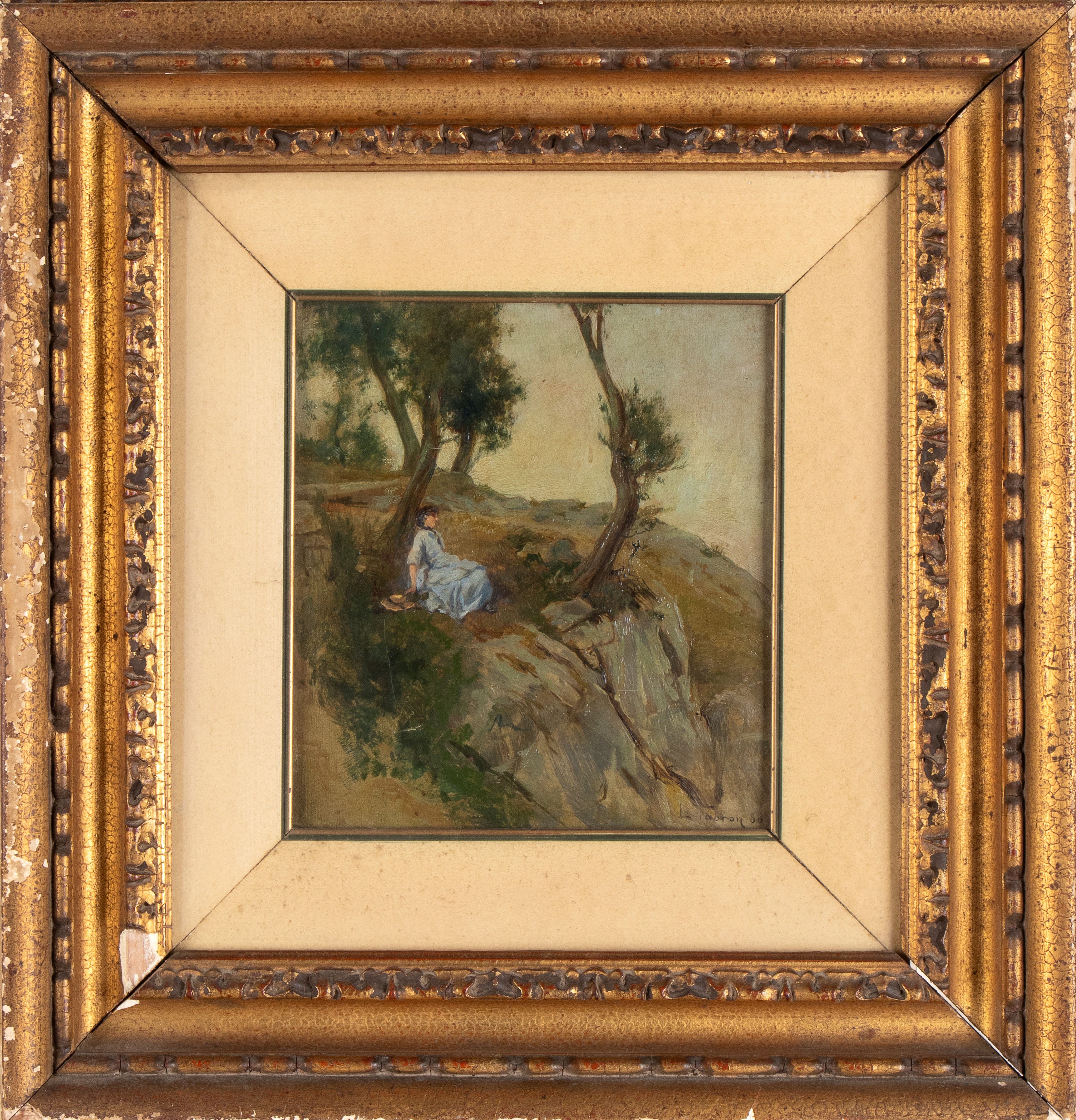 Figura femminile a riposo