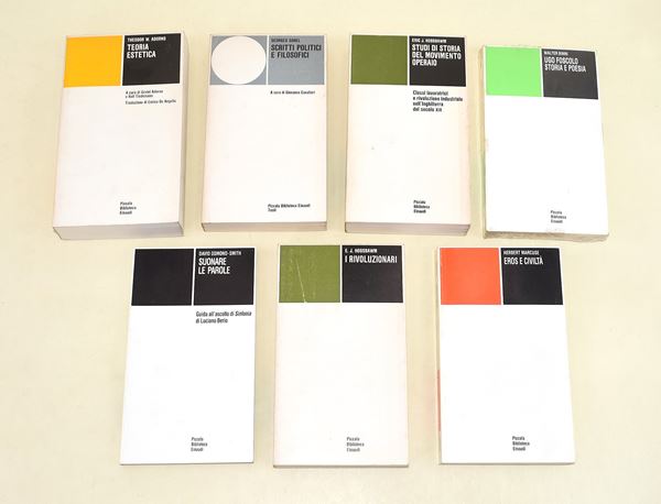 Piccola Biblioteca Einaudi (7 volumi)