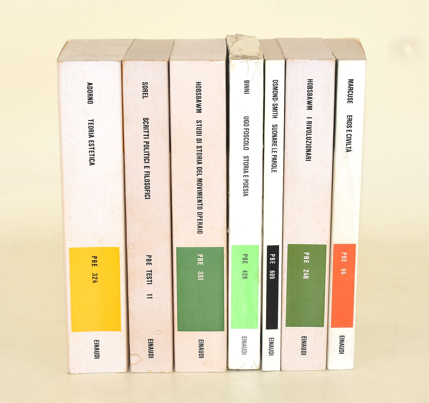 Piccola Biblioteca Einaudi (7 volumi)