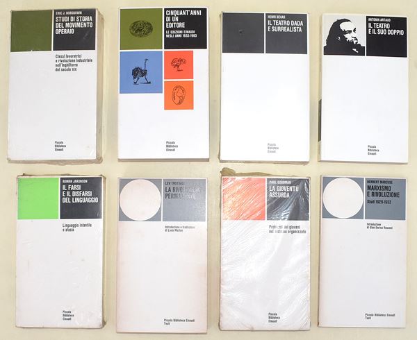 Piccola Biblioteca Einaudi con Prima Edizione (8 volumi)