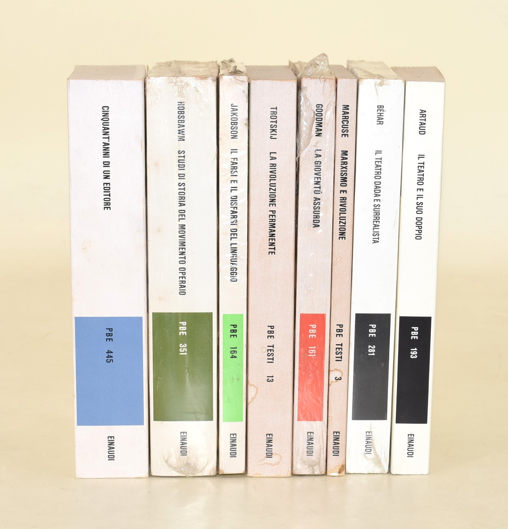 Piccola Biblioteca Einaudi con Prima Edizione (8 volumi)