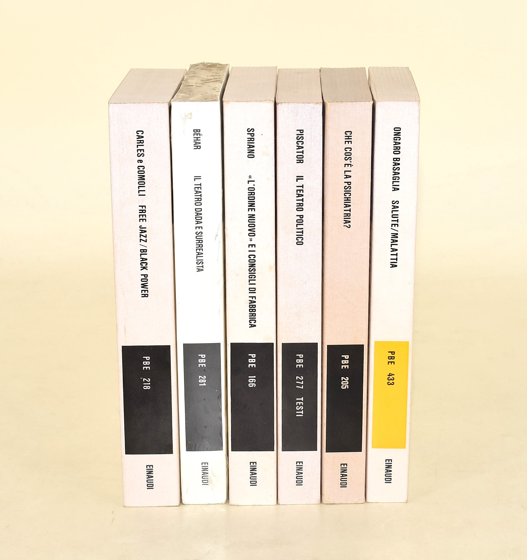 Piccola Biblioteca Einaudi (6 volumi)