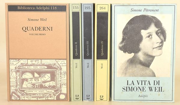 Adelphi / Weil, Simone (5 volumi)