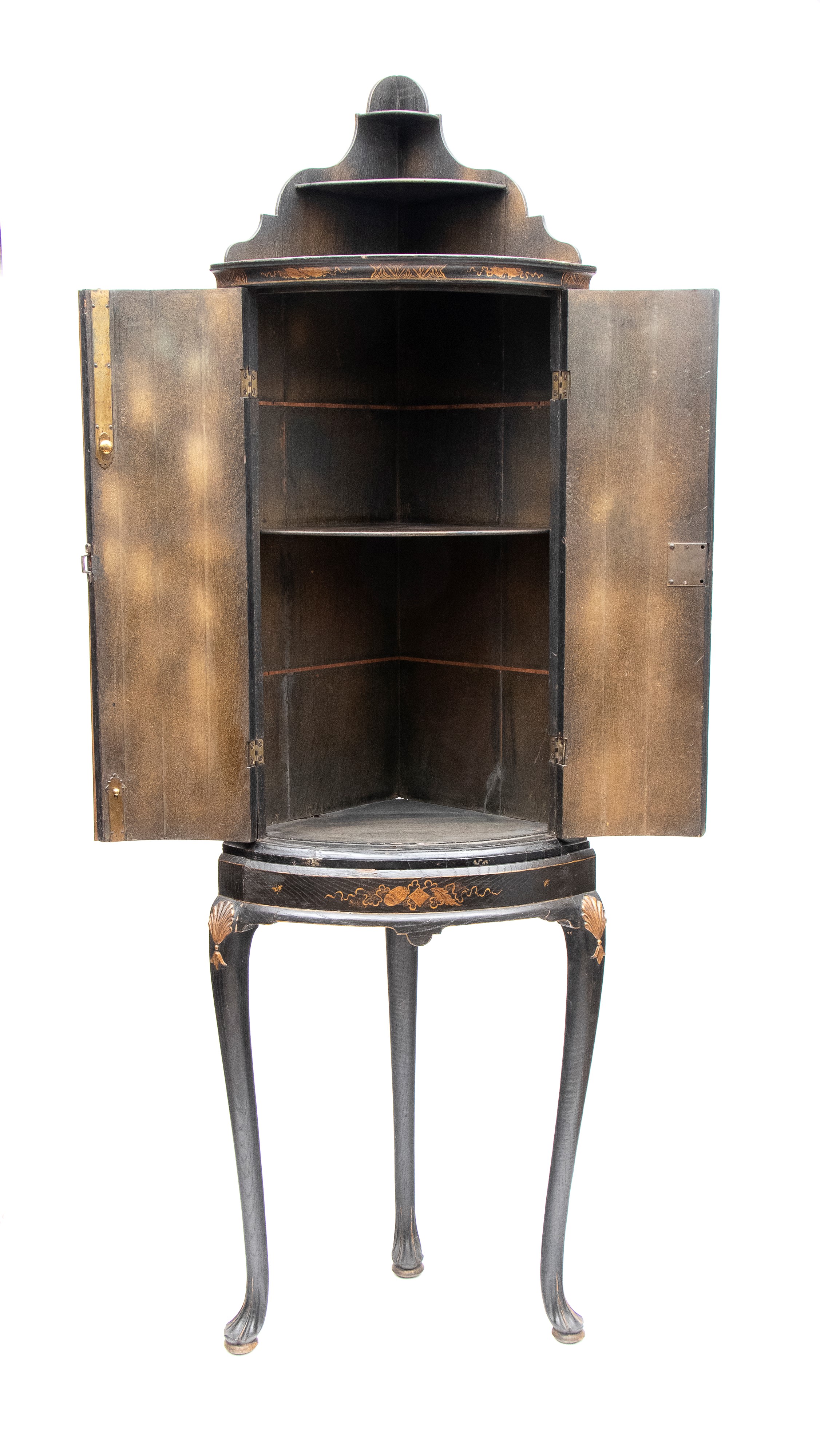 Angoliera doppio corpo a Chinoserie