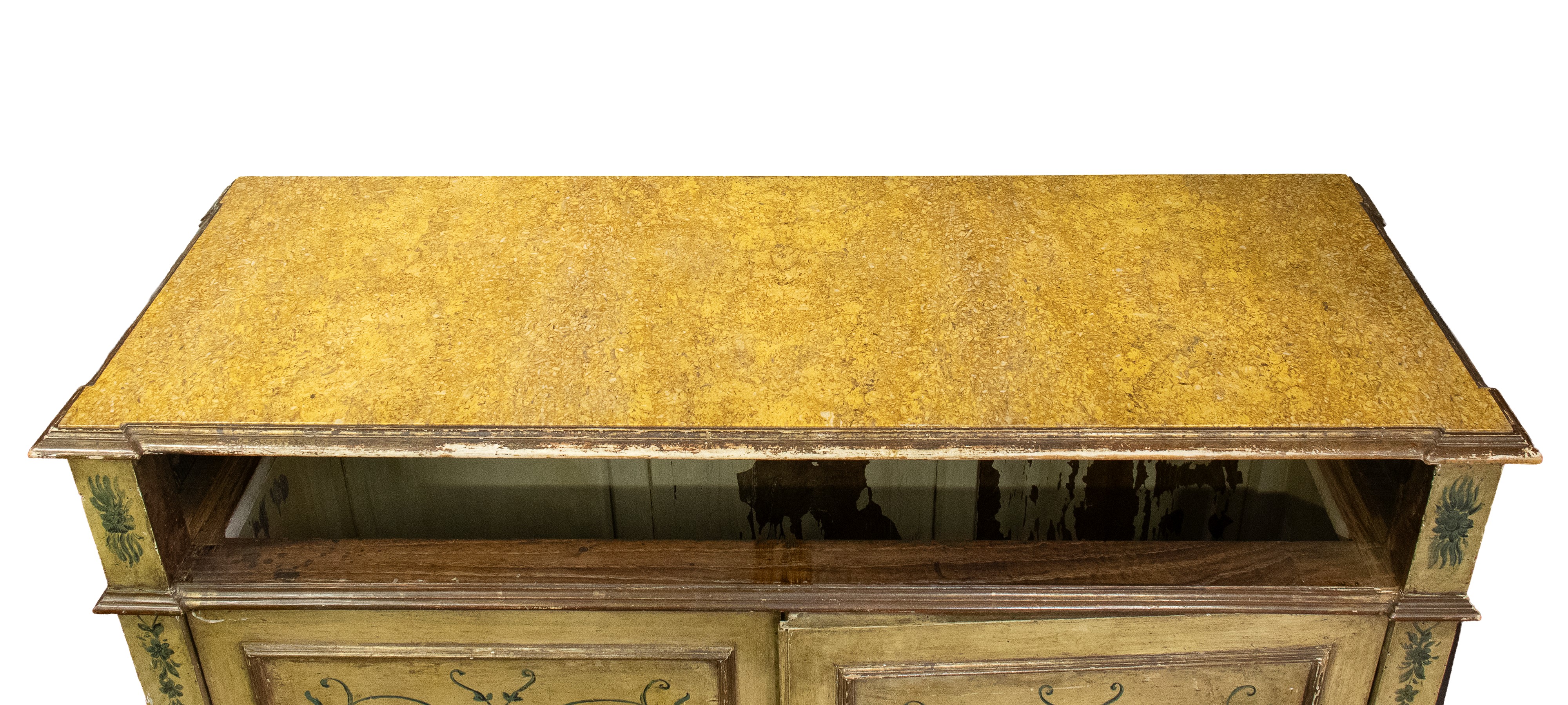 Italia centrale, Credenza laccata e decorata in stile Luigi XVI, XIX secolo